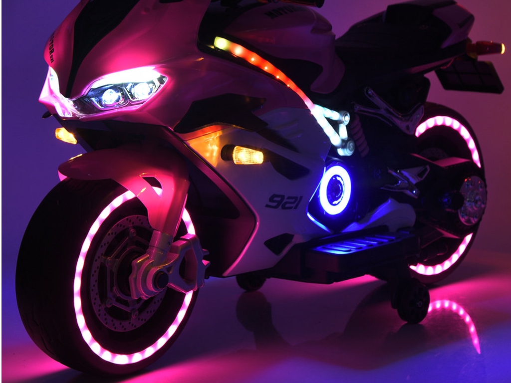 Дитячий електромотоцикл Bambi Racer  M 6359EL-4-1 (1шт) 2х45W, 1х12V/10AH, MP3, USB, TF, синій