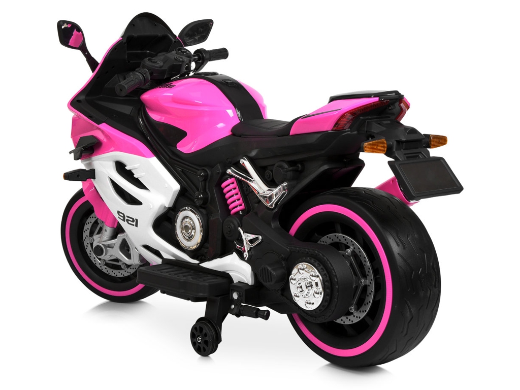 Детский электромотоцикл Bambi Racer M 6359EL-8-1 (1шт) 2х45W, 1х12V/10AH, MP3, USB, TF, розовый