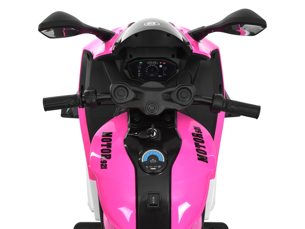 Детский электромотоцикл Bambi Racer M 6359EL-8-1 (1шт) 2х45W, 1х12V/10AH, MP3, USB, TF, розовый