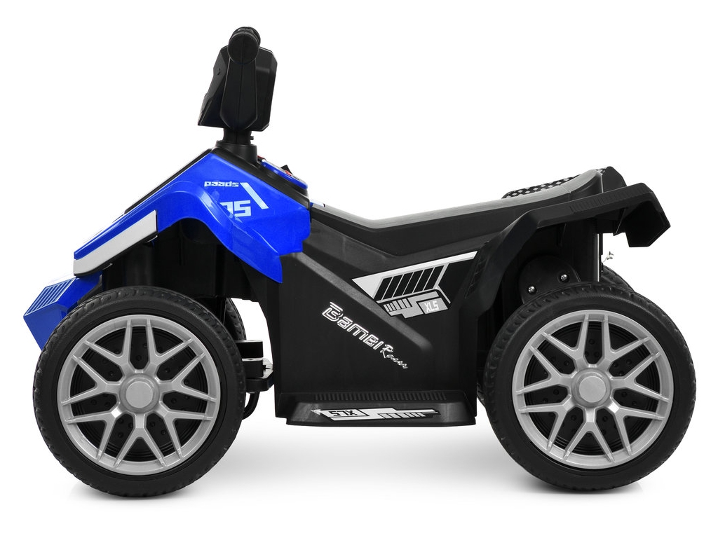 Детский электроквадроцикл Bambi Racer M 6362E-4, 1х6V7AH, 62×35W, EVA, Bluetooth, MP3, USB, синий