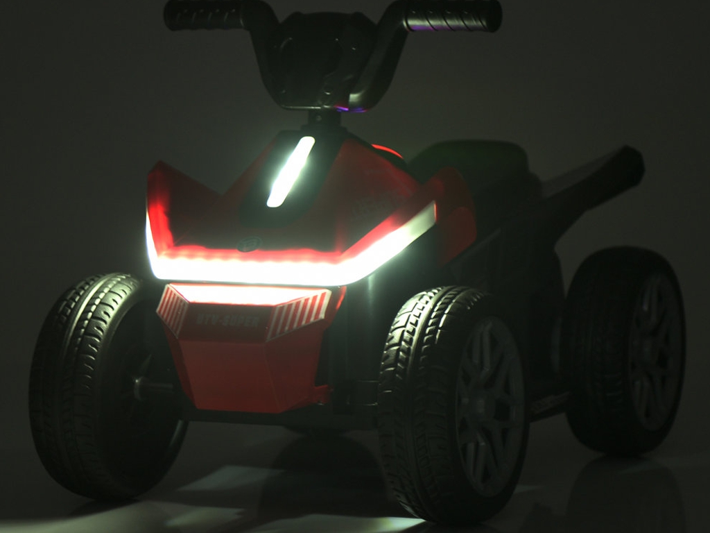 Детский электроквадроцикл Bambi Racer M 6362E-6, 1х6V7AH, 62×35W, EVA, Bluetooth, MP3, USB, желтый