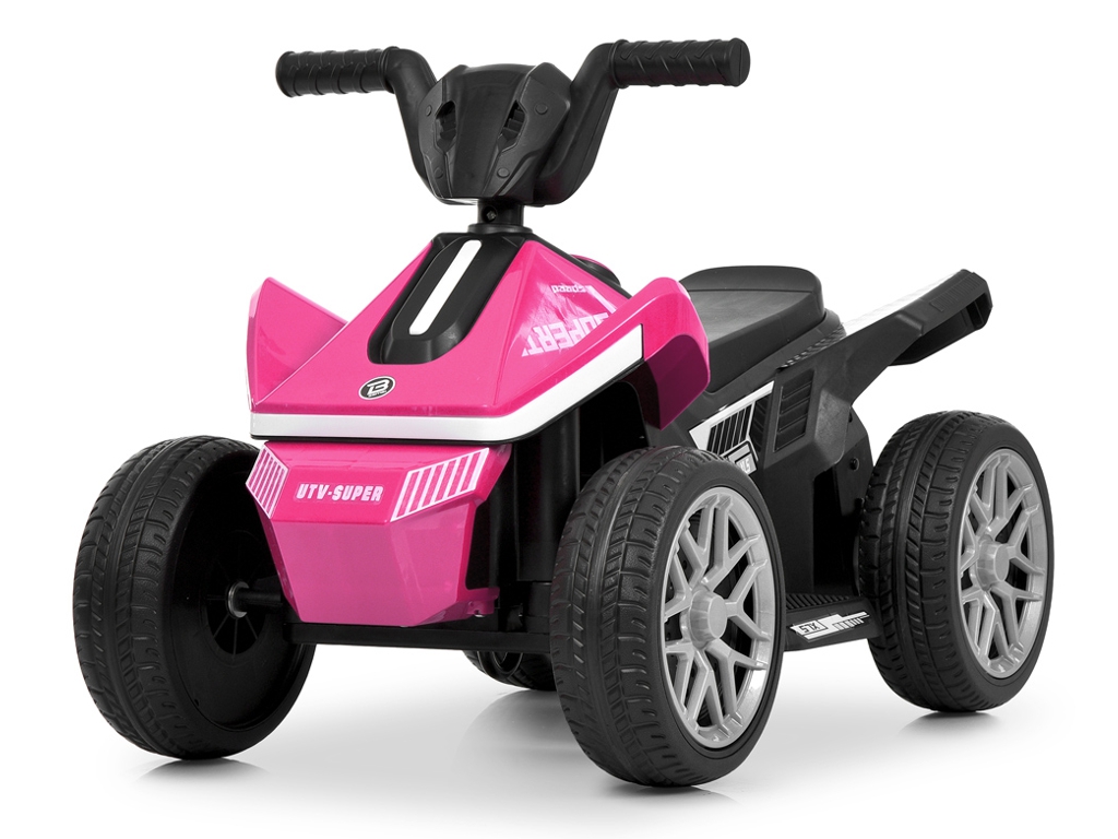 Детский электроквадроцикл Bambi Racer M 6362E-8, 1х6V7AH, 62×35W, EVA, Bluetooth, MP3, USB, розовый
