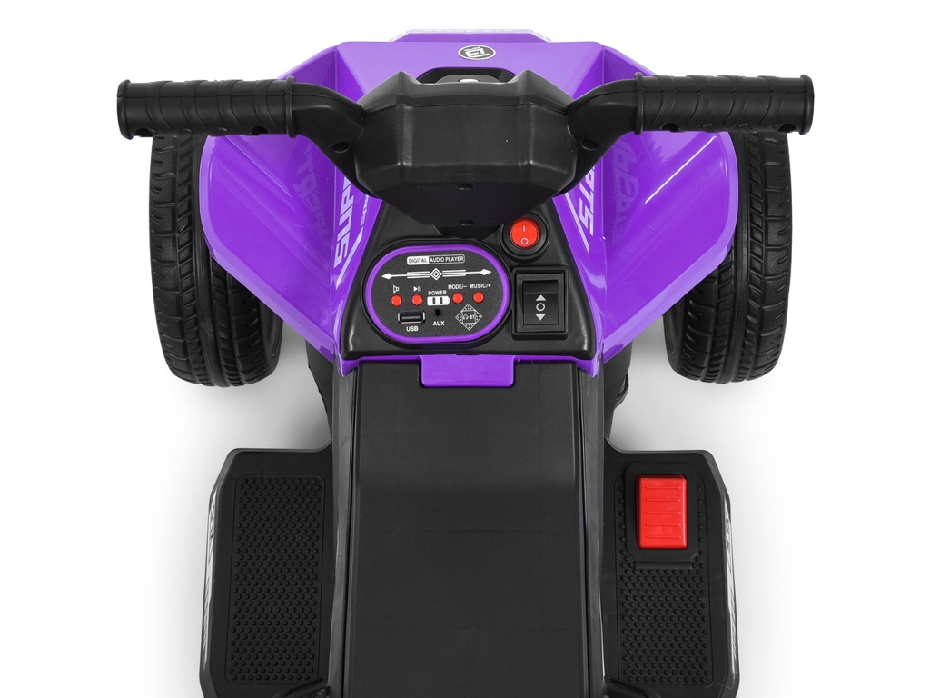 Детский электроквадроцикл Bambi Racer M 6362E-8, 1х6V7AH, 62×35W, EVA, Bluetooth, MP3, USB