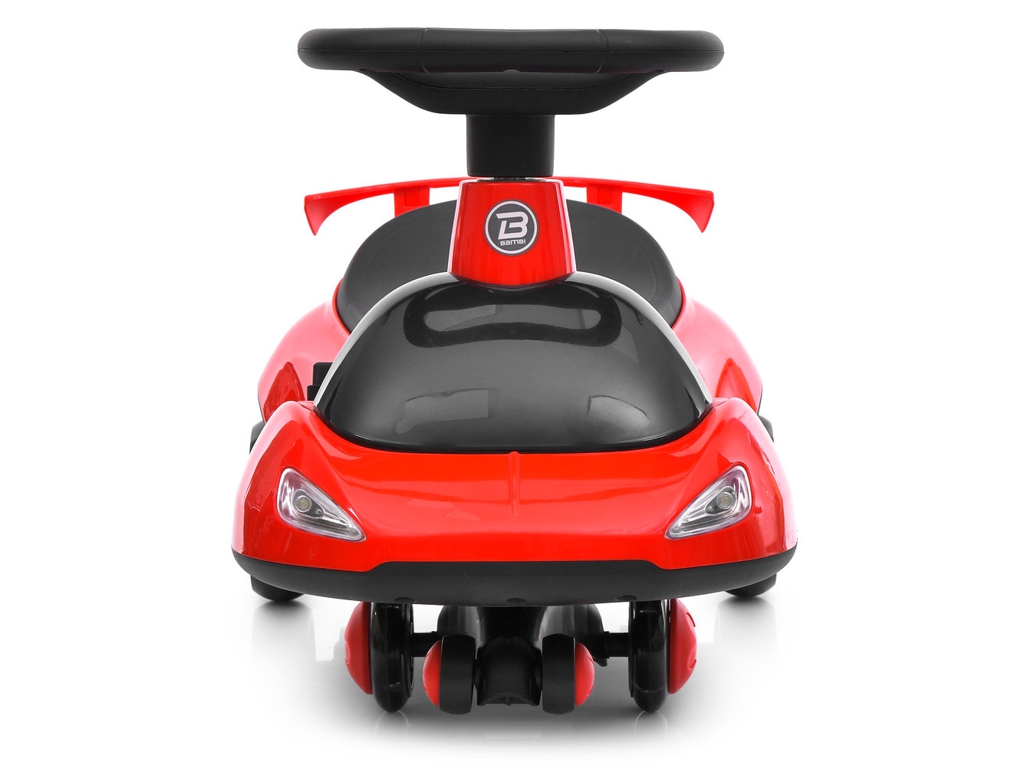 Детская каталка-бибикар Bambi Racer M 6363-3, 1х6V/4AH, 1х25W, свет, музыка, Bluetooth, красный