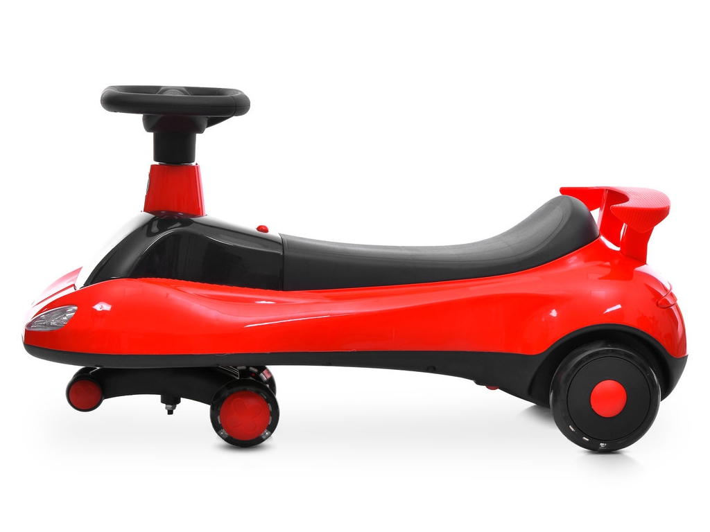Детская каталка-бибикар Bambi Racer M 6363-3, 1х6V/4AH, 1х25W, свет, музыка, Bluetooth, красный