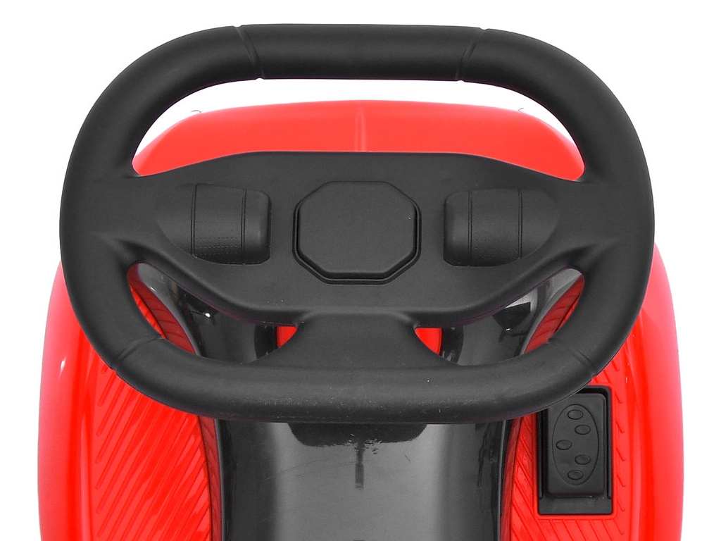 Детская каталка-бибикар Bambi Racer M 6363-3, 1х6V/4AH, 1х25W, свет, музыка, Bluetooth, красный