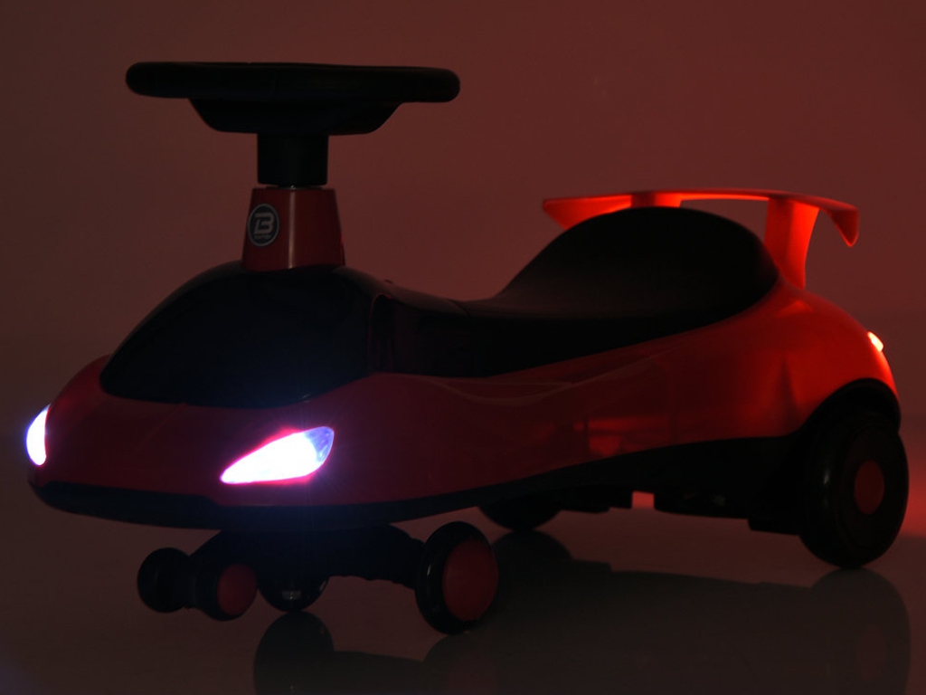 Детская каталка-бибикар Bambi Racer M 6363-6, 1х6V/4AH, 1х25W, свет, музыка, Bluetooth, желтый