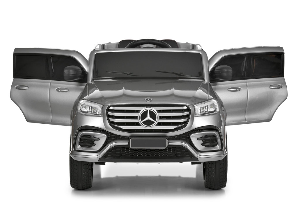 Електромобіль M 6365EBLRS-11 Mercedes-Benz, 4×25W, 1х12V/7AH, MP3, USB, TF, EVA, Bluetooth, сірий