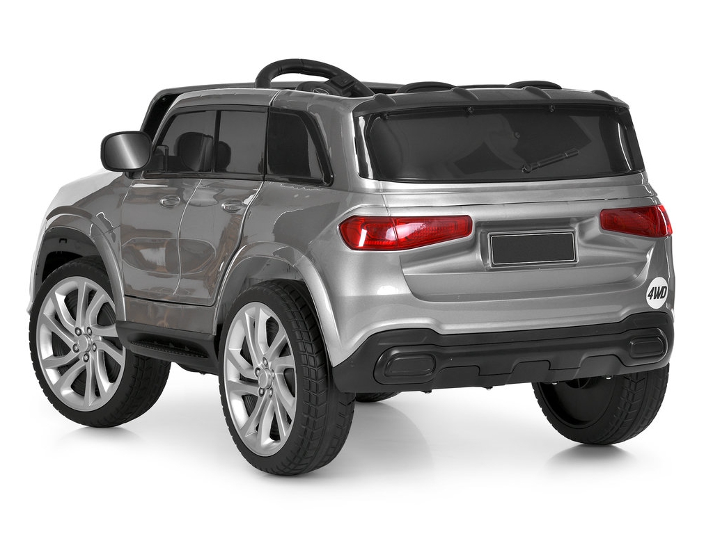 Електромобіль M 6365EBLRS-11 Mercedes-Benz, 4×25W, 1х12V/7AH, MP3, USB, TF, EVA, Bluetooth, сірий