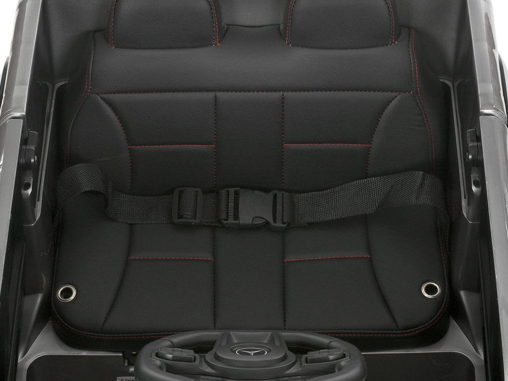 Електромобіль M 6365EBLRS-11 Mercedes-Benz, 4×25W, 1х12V/7AH, MP3, USB, TF, EVA, Bluetooth, сірий