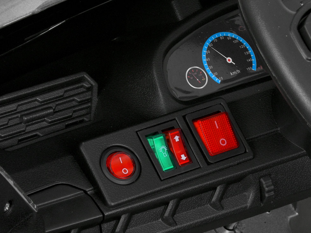 Електромобіль M 6365EBLRS-11 Mercedes-Benz, 4×25W, 1х12V/7AH, MP3, USB, TF, EVA, Bluetooth, сірий
