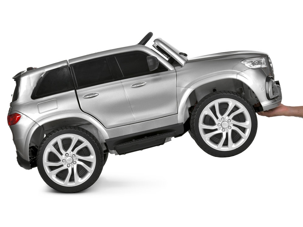 Електромобіль M 6365EBLRS-11 Mercedes-Benz, 4×25W, 1х12V/7AH, MP3, USB, TF, EVA, Bluetooth, сірий