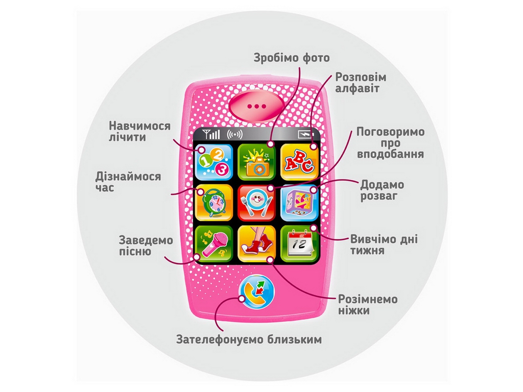 Интерактивная кукла Даша с телефоном-пультом, 41 см, 30 фраз, 2 вида