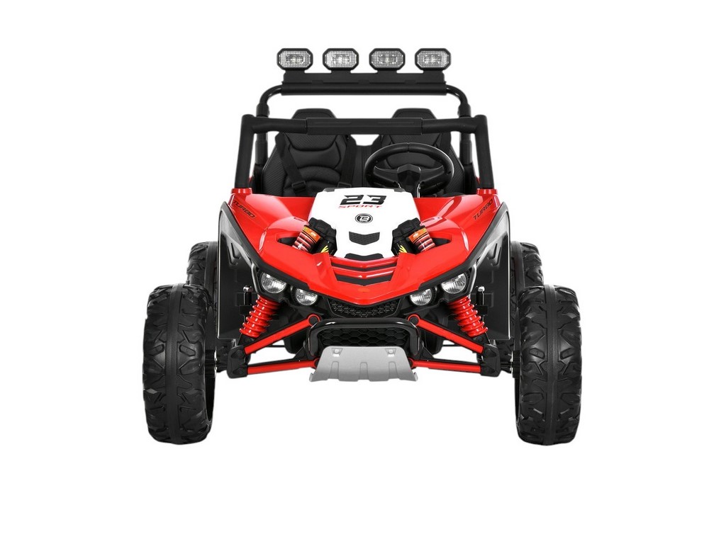 Электромобиль детский джип M 6373EBLR-3, 125 см, 24V, 2x150W, свет и музыка, красный Bambi Racer