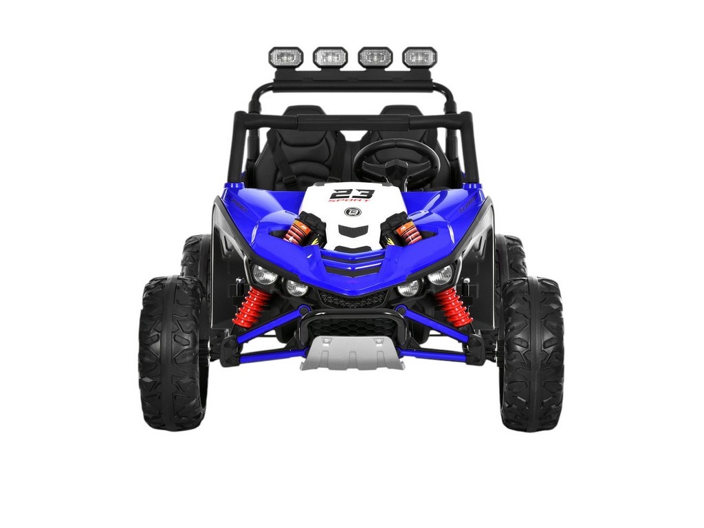Электромобиль детский джип M 6373EBLR-4, 125 см, 24V, 2x150W, свет и музыка, синий, Bambi Racer