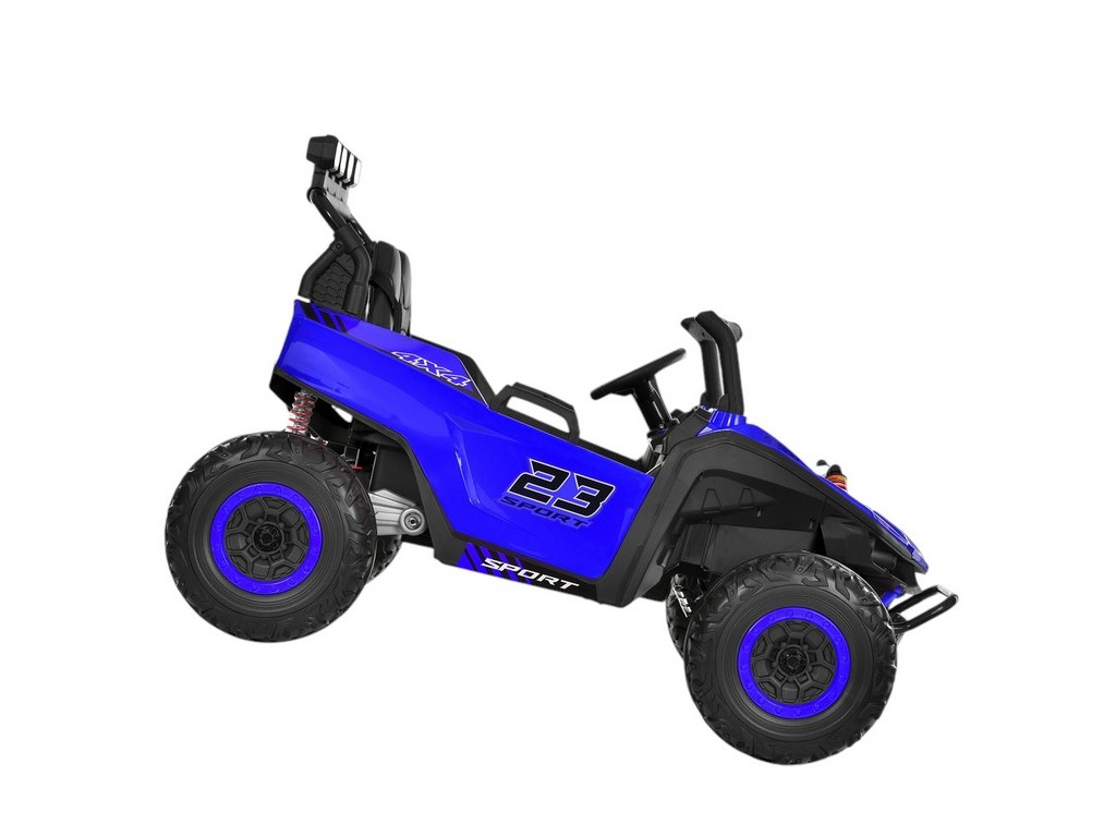 Электромобиль детский джип M 6373EBLR-4, 125 см, 24V, 2x150W, свет и музыка, синий, Bambi Racer