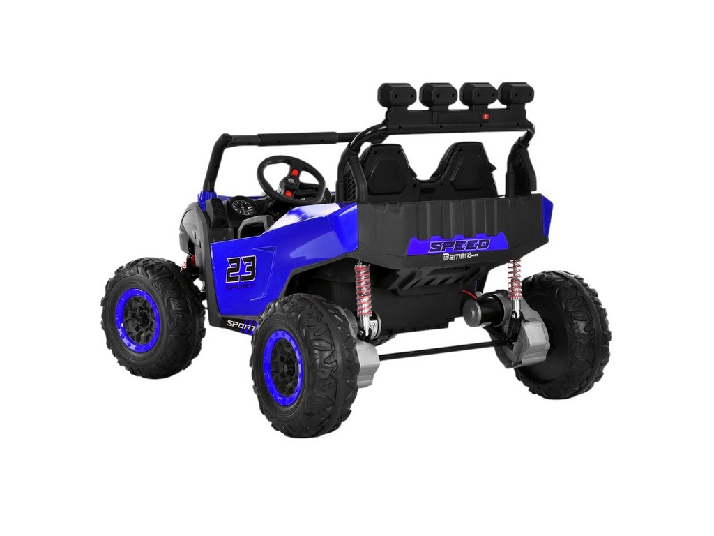 Электромобиль детский джип M 6373EBLR-4, 125 см, 24V, 2x150W, свет и музыка, синий, Bambi Racer