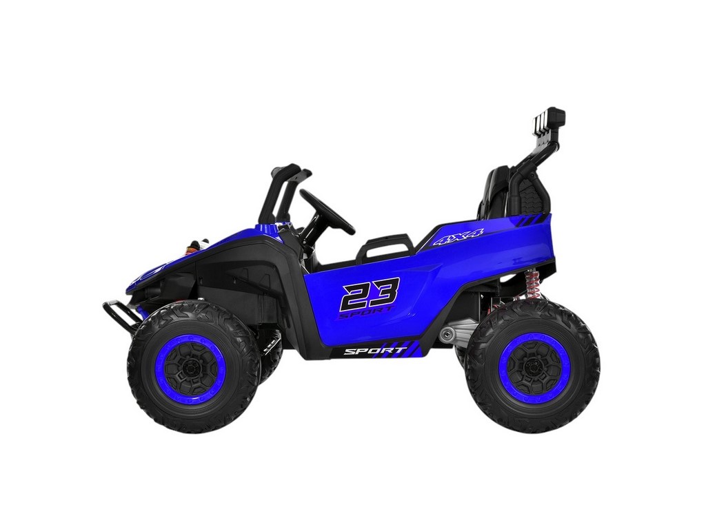 Электромобиль детский джип M 6373EBLR-4, 125 см, 24V, 2x150W, свет и музыка, синий, Bambi Racer