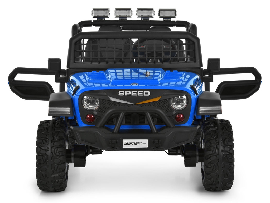 Двухместный электромобиль Джип Bambi Racer, 4×45W, 1х12V/10AH, Bluetooth, USB, TF, EVA