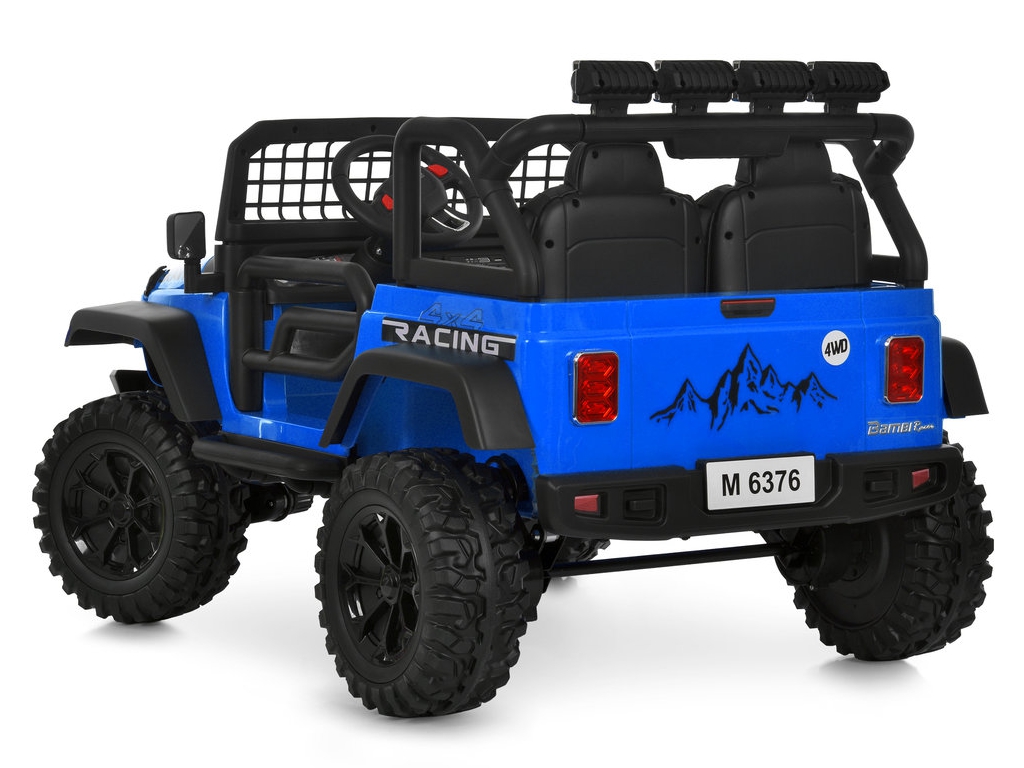 Двухместный электромобиль Джип Bambi Racer, 4×45W, 1х12V/10AH, Bluetooth, USB, TF, EVA