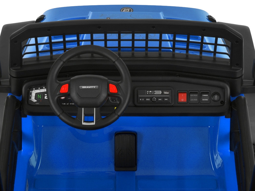 Двухместный электромобиль Джип Bambi Racer, 4×45W, 1х12V/10AH, Bluetooth, USB, TF, EVA