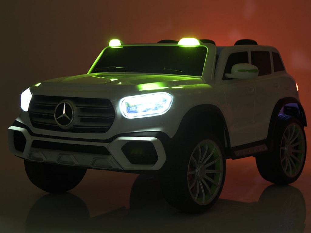 Электромобиль Mercedes-Benz M 6379EBLR-1, р/к2, 4G, 1х12V/15AH, 4х45W, MP3, USB, TF, Bluetooth, EVA