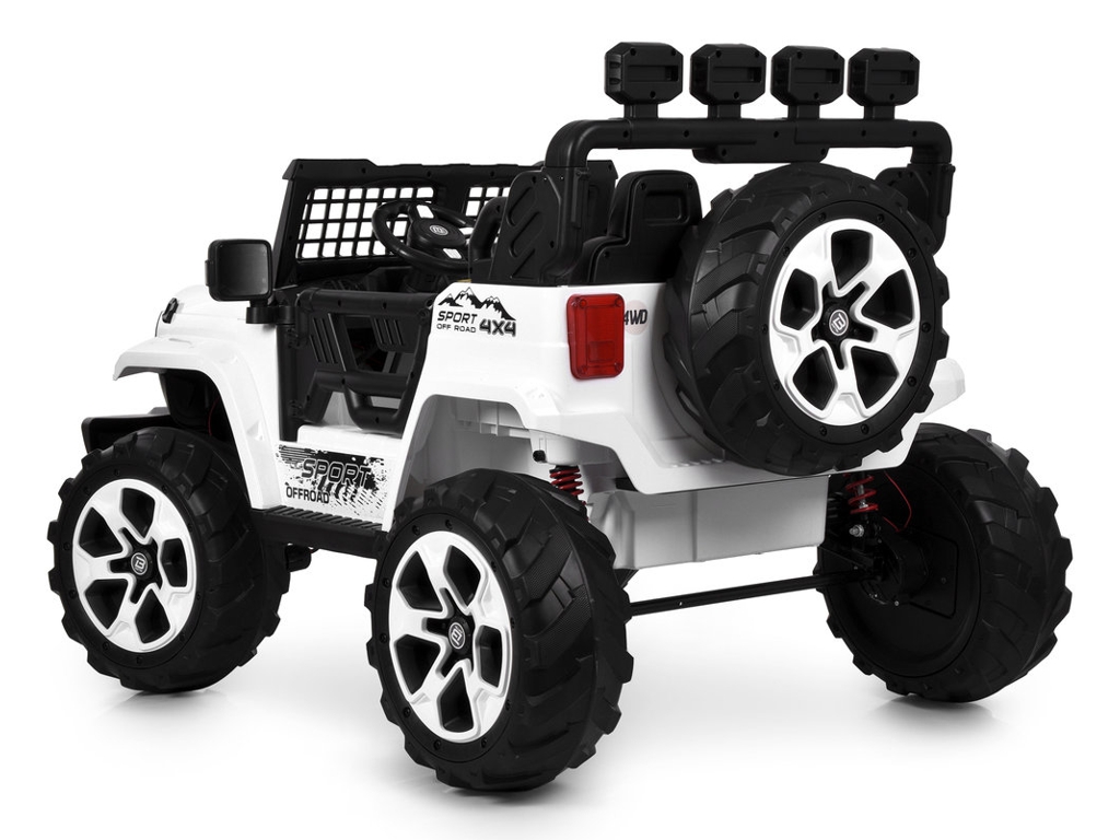 Электромобиль Джип M 6380EBLR-1(24V), р/к2,4G, 1х24V/8AH, 4х45W, MP3, USB, TF, Bluetooth, EVA