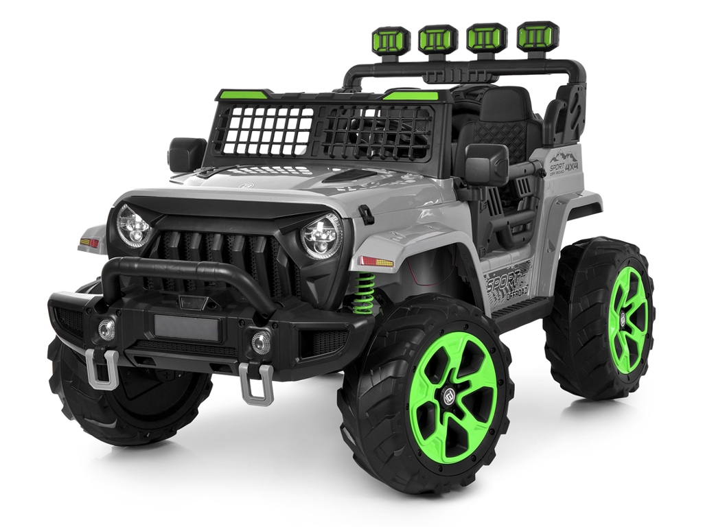 Электромобиль Джип M 6380EBLR-11(24V), р/к2,4G, 1х24V/8AH, 4х45W, MP3, USB, TF, Bluetooth, EVA