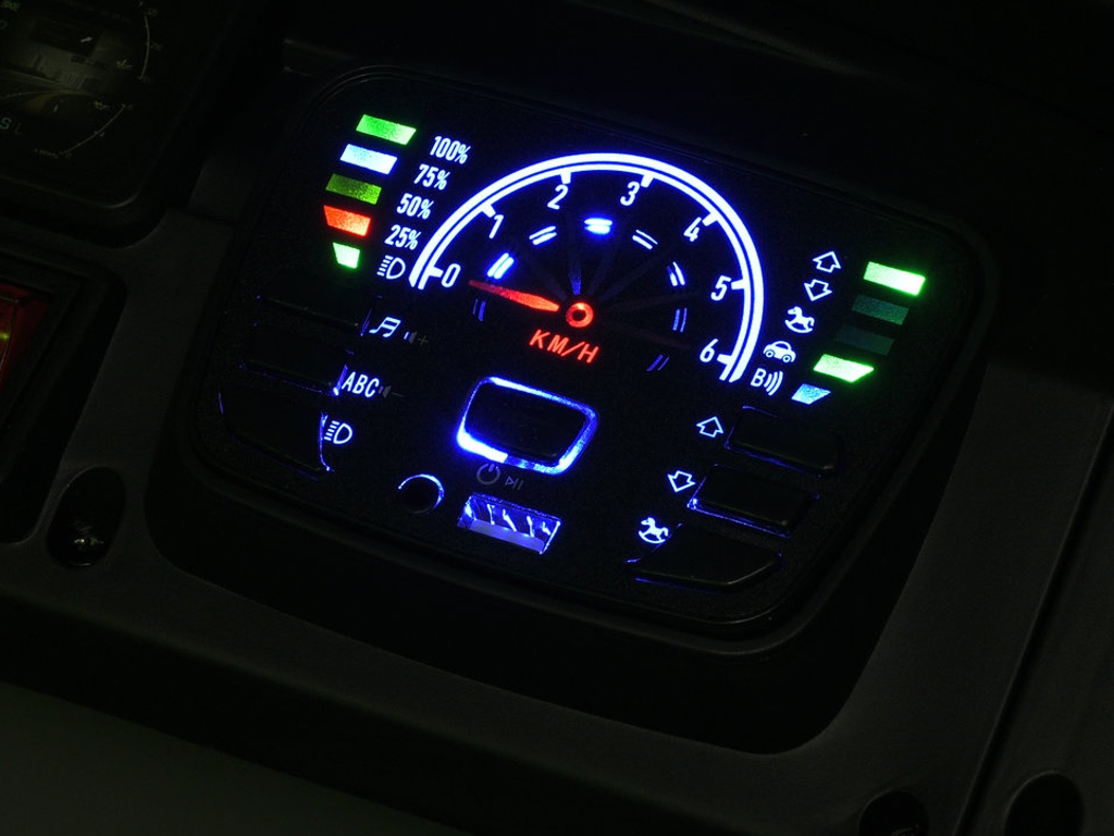 Электромобиль Джип M 6380EBLR-11(24V), р/к2,4G, 1х24V/8AH, 4х45W, MP3, USB, TF, Bluetooth, EVA