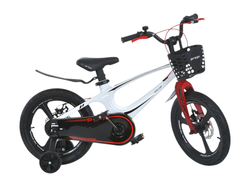 Велосипед детский 14", MB 141020-9, магниевая рама, дисковые тормоза, PROF1