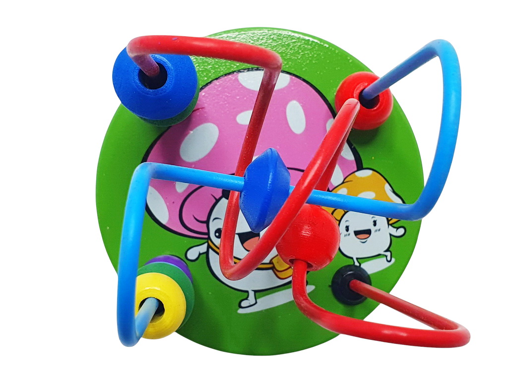 Дерев'яна іграшка Лабіринт на дроті 11 см. Tree Toys MD 0810