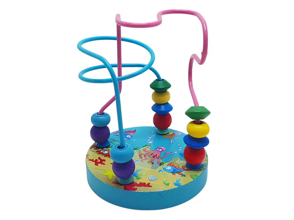 Дерев'яна іграшка Лабіринт на дроті 11 см. Tree Toys MD 0810