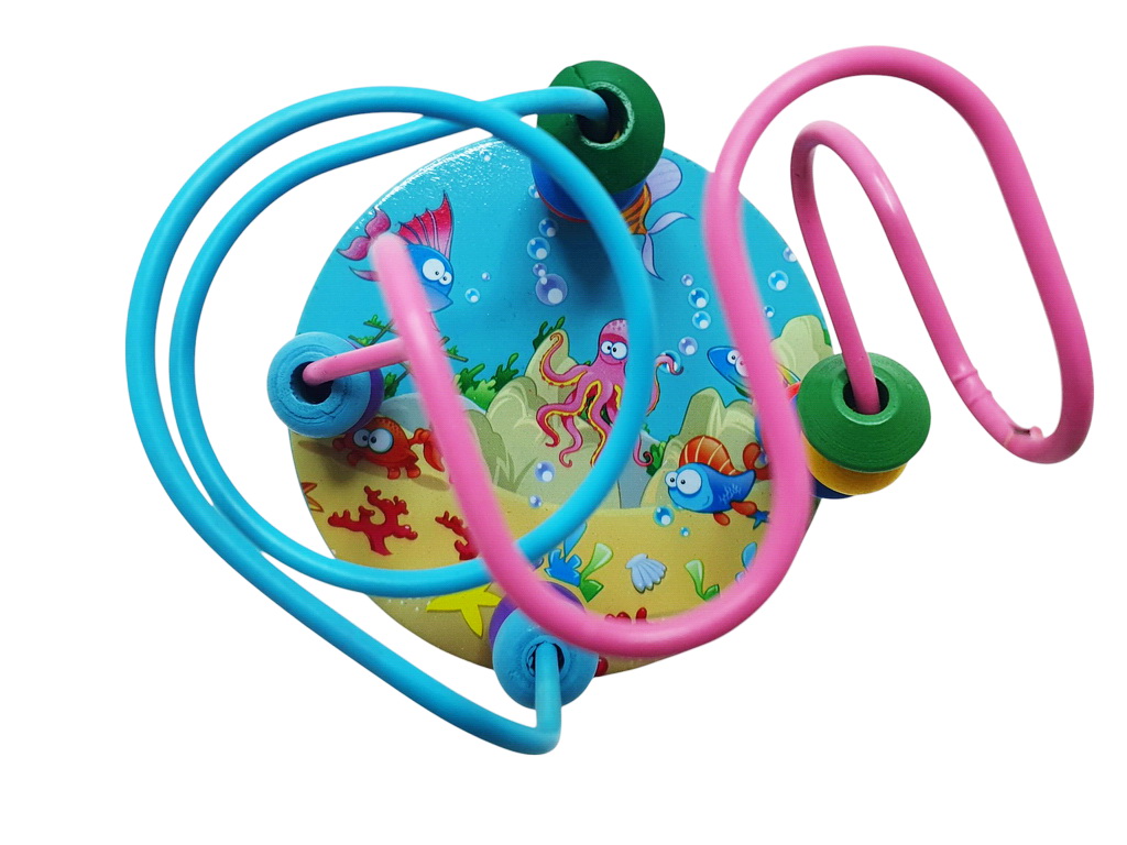 Дерев'яна іграшка Лабіринт на дроті 11 см. Tree Toys MD 0810