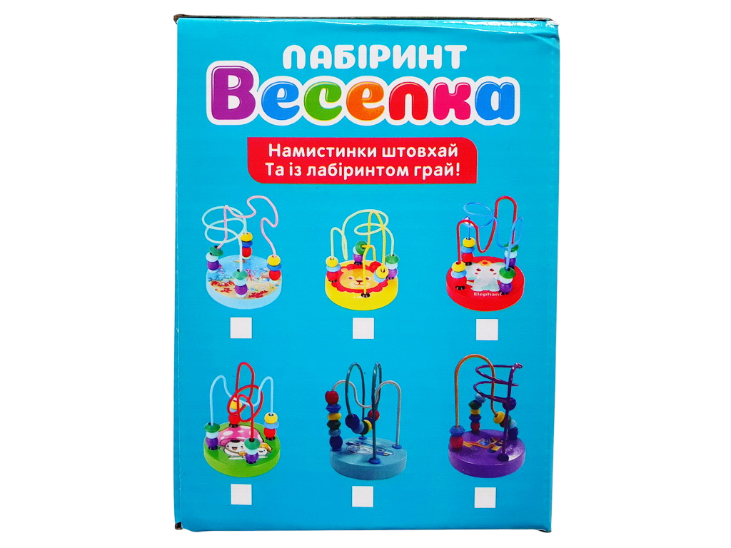 Дерев'яна іграшка Лабіринт на дроті 11 см. Tree Toys MD 0810