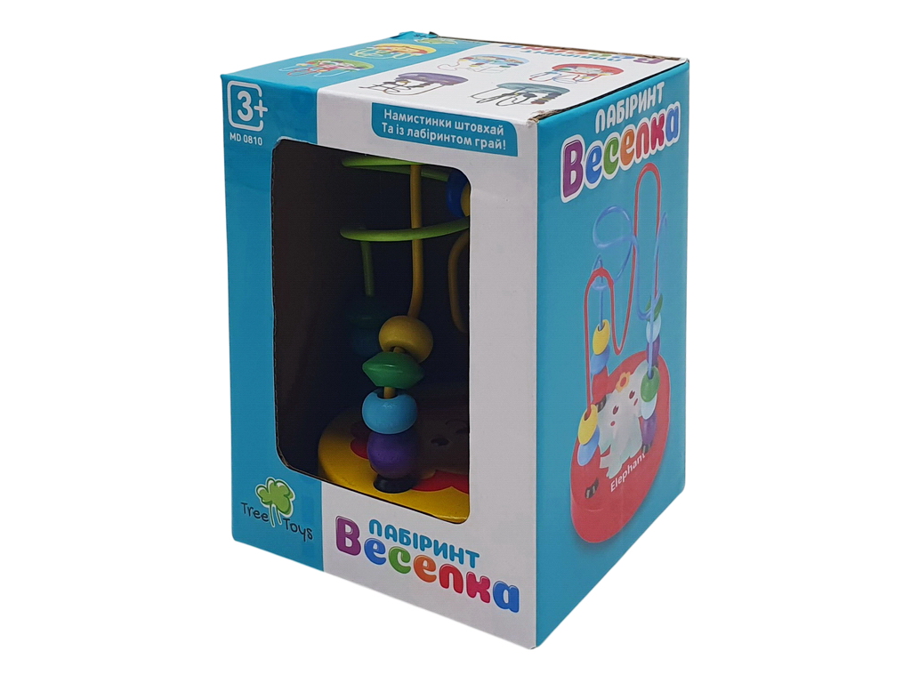 Дерев'яна іграшка Лабіринт на дроті 11 см. Tree Toys MD 0810