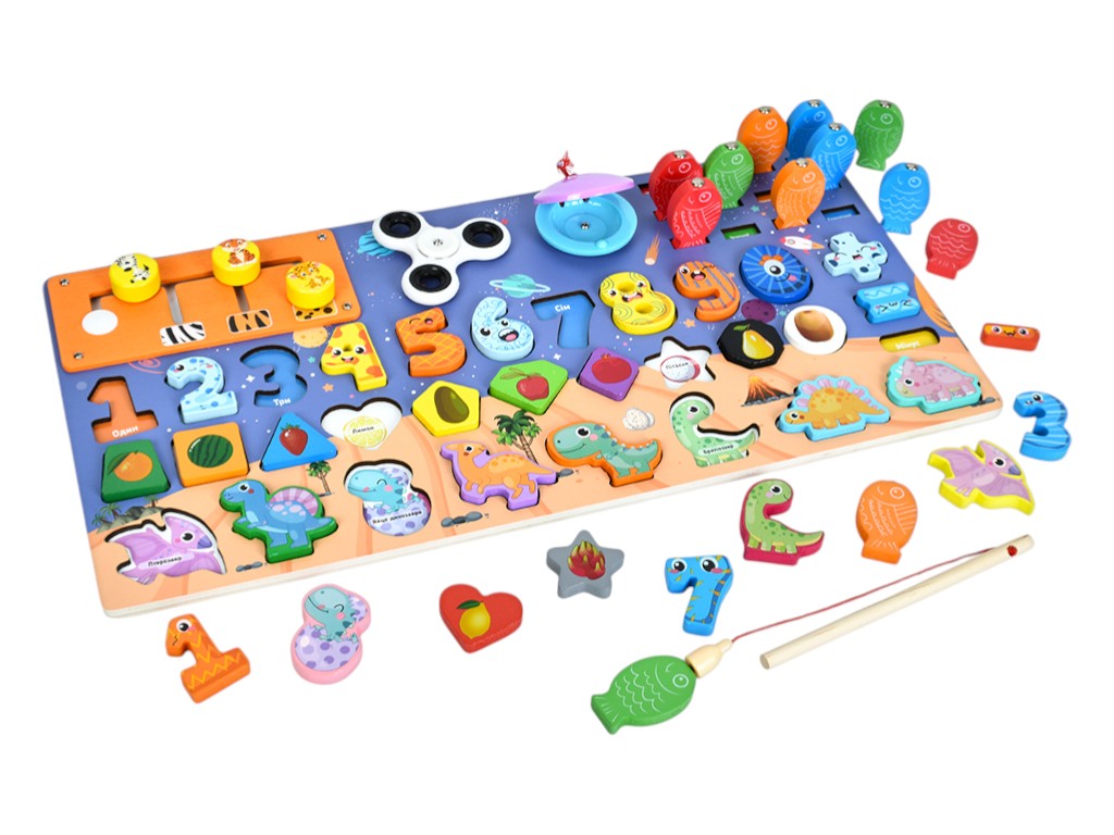 Дерев’яна багатофункціональна дошка MD 1376, Tree Toys