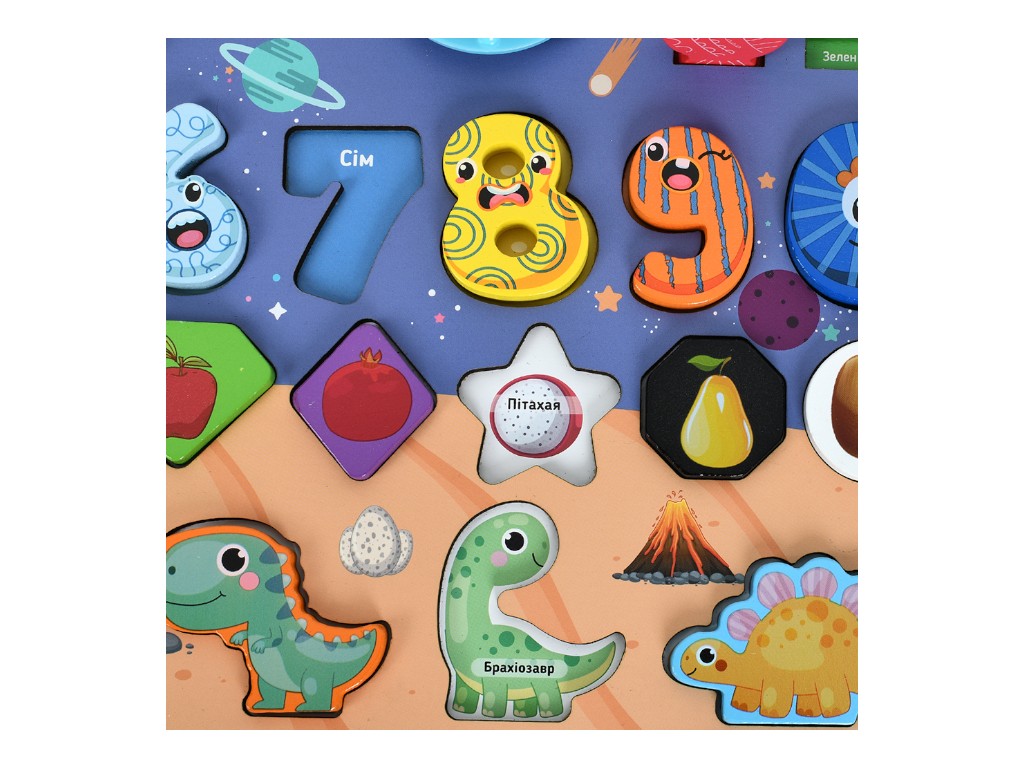 Дерев’яна багатофункціональна дошка MD 1376, Tree Toys