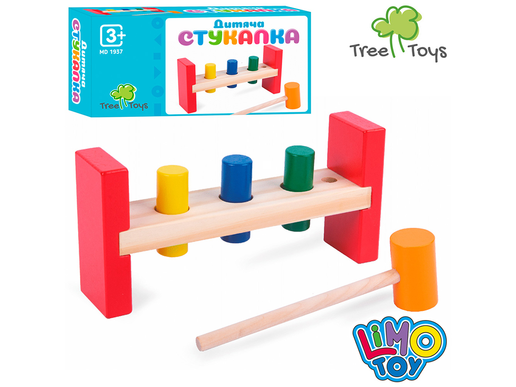 Деревянная игрушка Стучалка. Tree Toys MD 1937