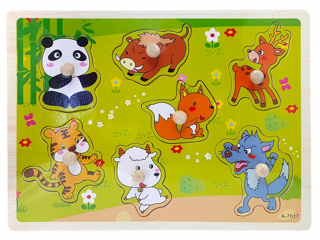 Деревянная игрушка Рамка-вкладыш. MD 2430