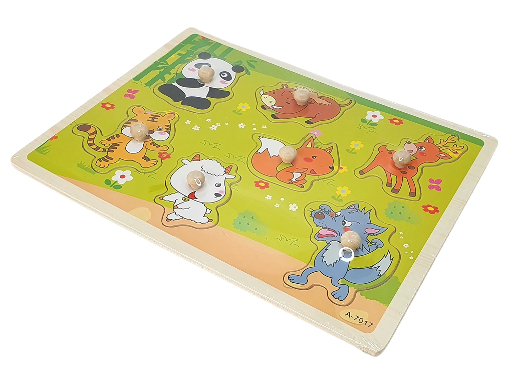 Деревянная игрушка Рамка-вкладыш. MD 2430