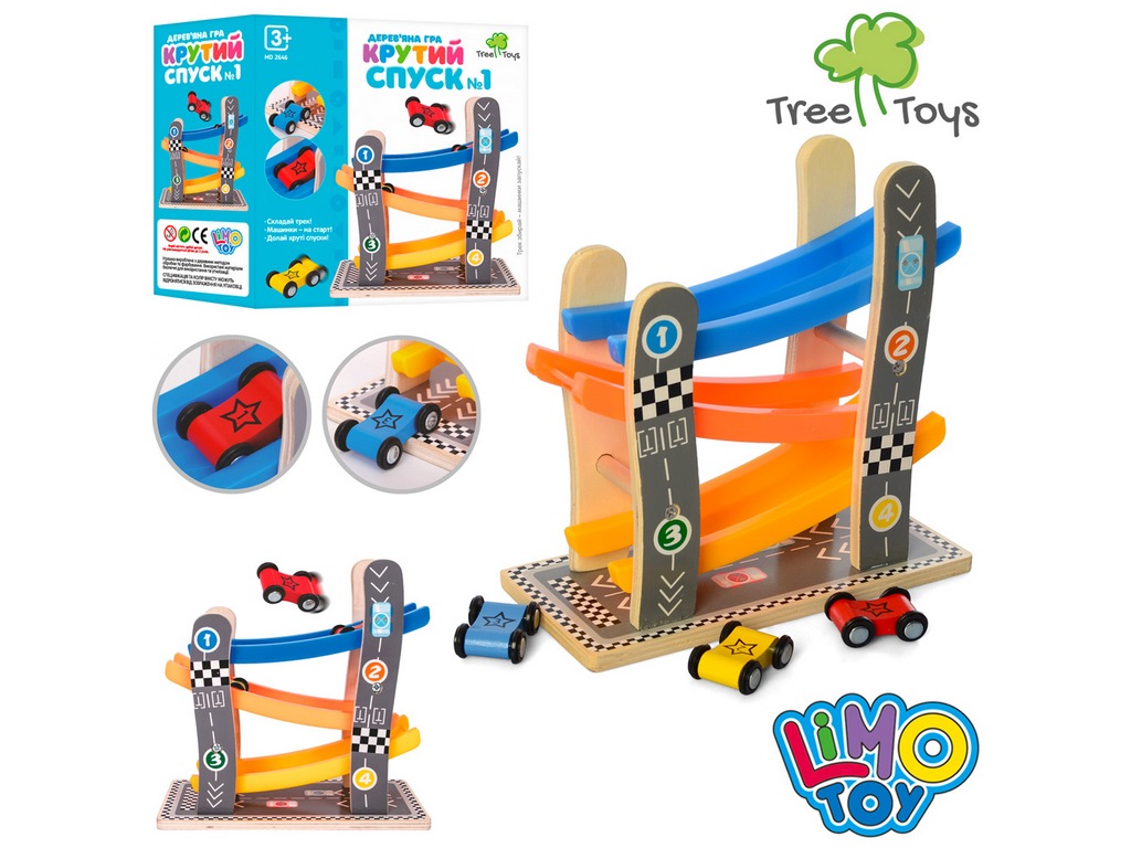 Деревянная игрушка Трек. Tree Toys MD 2646