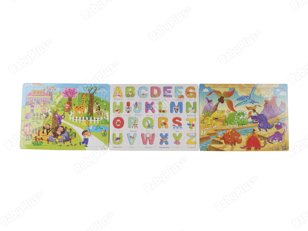 Деревянная игрушка Пазлы Животные. MD 2740