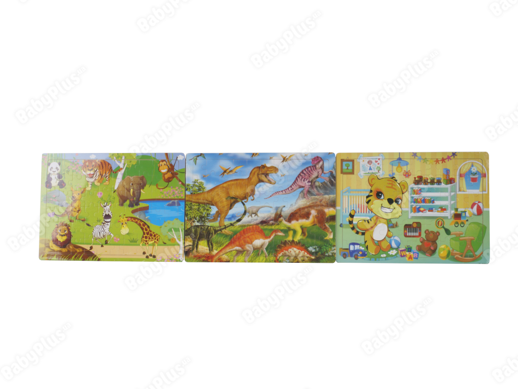 Деревянная игрушка Пазлы Животные. MD 2740
