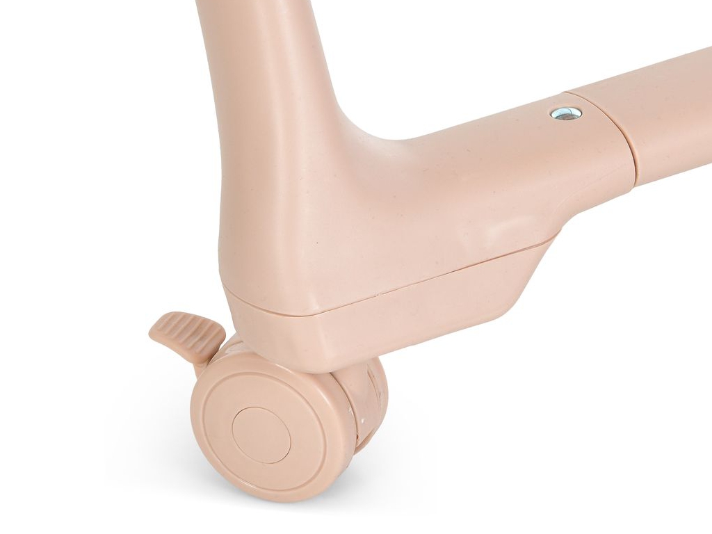 Стульчик для кормления El Camino CRYSTAL ME 1037 Nude Pink. 5-точечные ремни, вкладыш