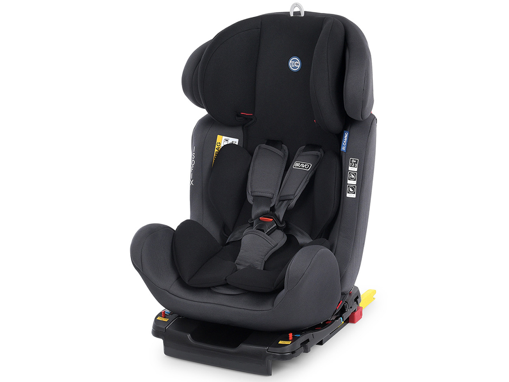 Автокрісло дитяче. EL CAMINO ME 1041 BRAVO ISOFIX Royal Black