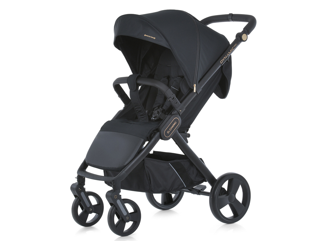 Коляска дитяча прогулянкова. EL CAMINO ME 1053-3 DYNAMIC PRO Black