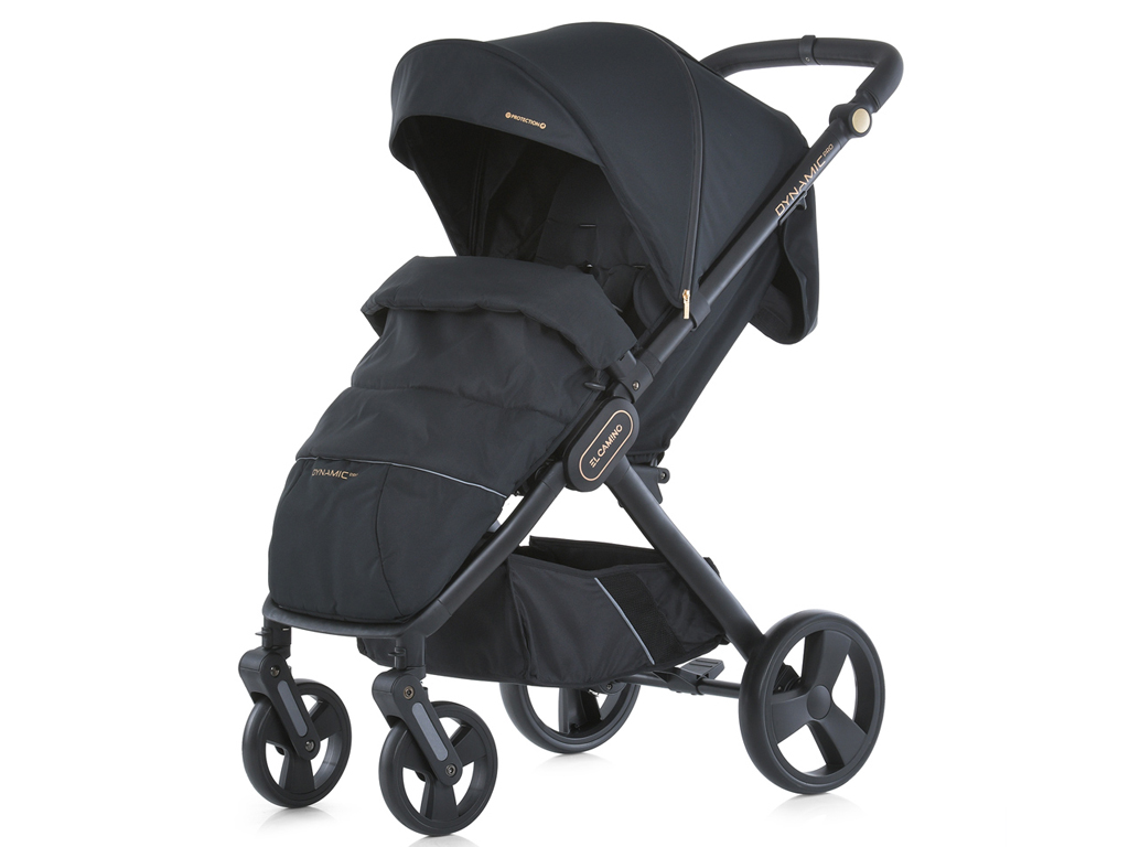 Коляска дитяча прогулянкова. EL CAMINO ME 1053-3 DYNAMIC PRO Black