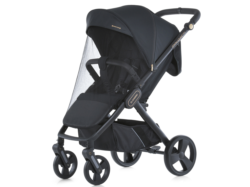 Коляска дитяча прогулянкова. EL CAMINO ME 1053-3 DYNAMIC PRO Black