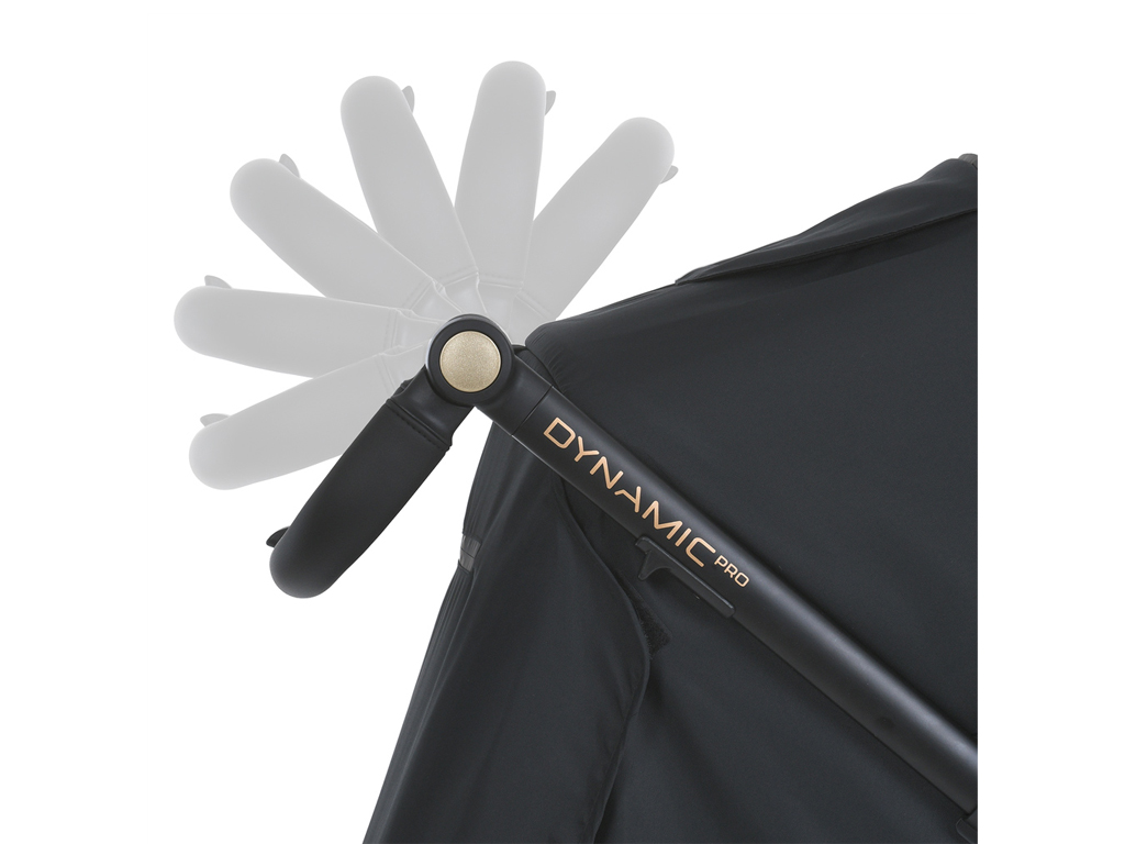 Коляска дитяча прогулянкова. EL CAMINO ME 1053-3 DYNAMIC PRO Black