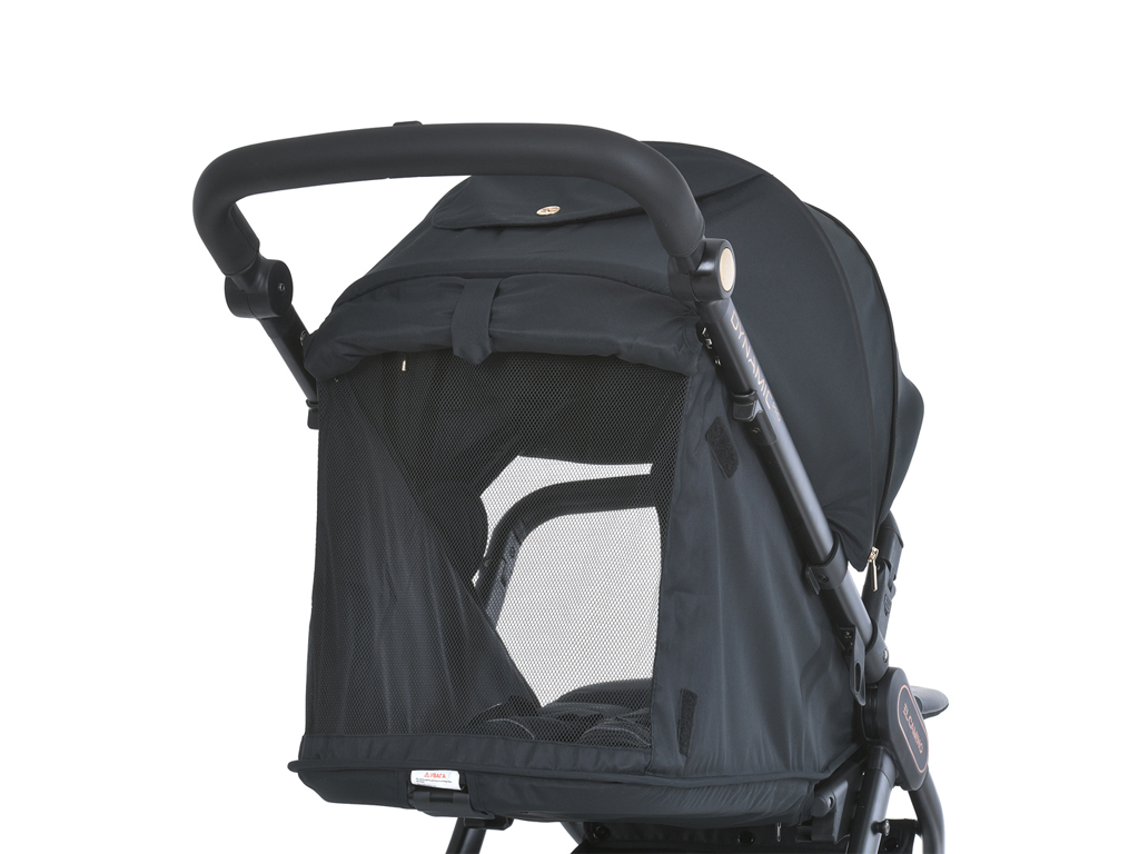 Коляска дитяча прогулянкова. EL CAMINO ME 1053-3 DYNAMIC PRO Black